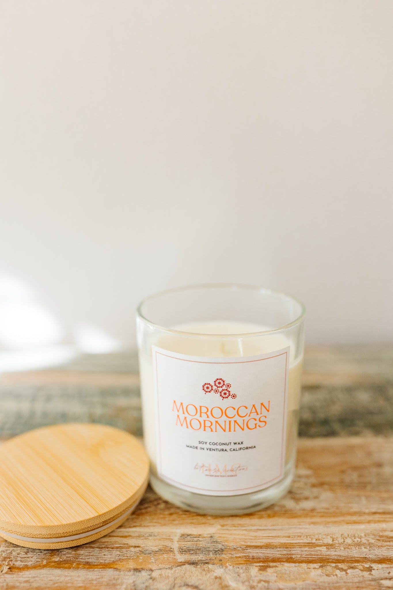Moroccan Mornings | The Global Collection (1-Wick) | Hot Mess Creations — All Natural, Hand Crafted Candles Made in Ventura, California